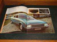 Vintage Ford Consul Advertising Brochure Booklet  