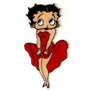 Betty Boop Red Sexy Dress Embroidered Iron On / Sew On 