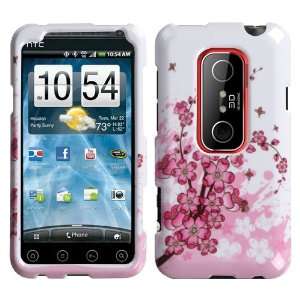  Spring Flowers Hard Protector Case Cover For HTC EVO 3D 