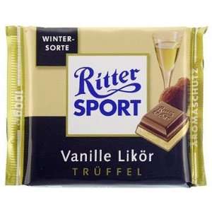 Ritter Sport Vanille Liquor Chocolate Grocery & Gourmet Food