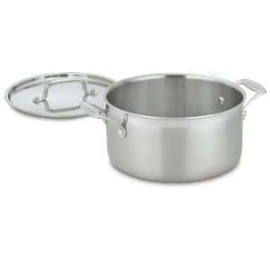   MultiClad Pro Stainless 6 Quart Saucepot with Cover