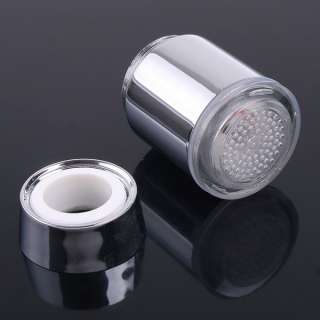 Mini Copper Glow LED Water Faucet Temperature Sensor  