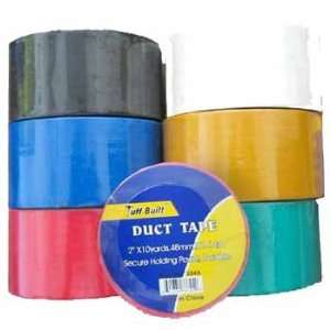  2X10 Yard Duct Tape Cloth Assorted Colors Case Pack 36 