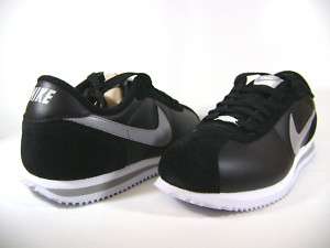 316418 006 New Nike Cortez leather black/grey US sizes  