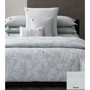 Calvin Klein White Label Crinkle Floral Decorative Pillow, Slate 
