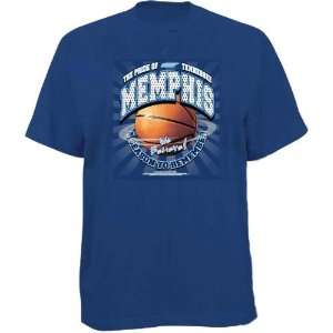  Encore Select A T1TMB Memphis Tennessee Basketball Blue T 