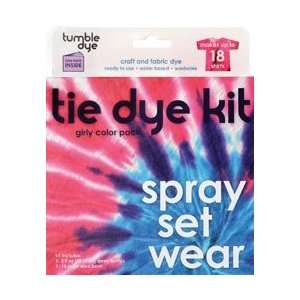  SEI Scrapbooking Tumble Dye Craft And Fabric Dye Kit Girly 