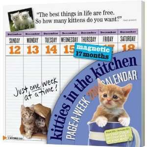   the Kitchen Weekly Magnetic Mount 2011 Wall Calendar