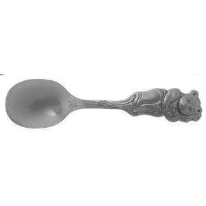  Oneida Cubby Bear (Stainless) Straight Handle Baby Spoon 
