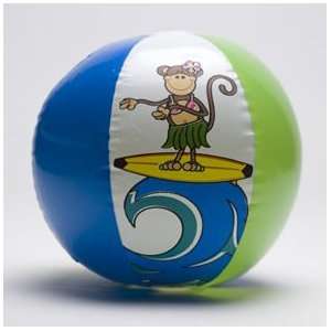  Beach Monkey Inflate Beach Ball: Toys & Games