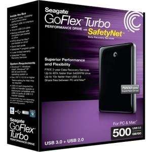  NEW 500GB FreeAgent GoFlex Turbo (Hard Drives & SSD 
