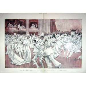  1898 Mid Lent Festival White Ball Casino Nice France
