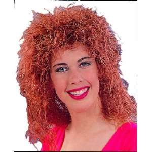  Womens Curly Red Wig 
