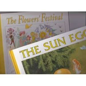   BOOKS (THE FLOWERS FESTIVAL & THE SUN EGG) Elsa Beskow Books