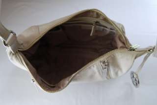 278 Michael Kors Crosby Medium Shoulder Bag Vanilla  