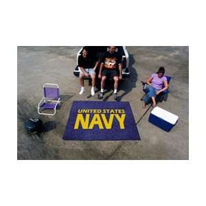  US NAVY TAILGATE MAT/AREA RUG: Home & Kitchen
