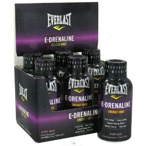  Everlast Sports Nutrition   E Drenaline Energy Shot Berry 