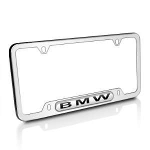   Polished Stainless Steel License Frame, Official Licensed Automotive