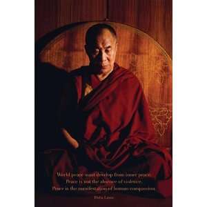  Dalai Lama Buddha Eastern Religious Zen Motivational Quote 