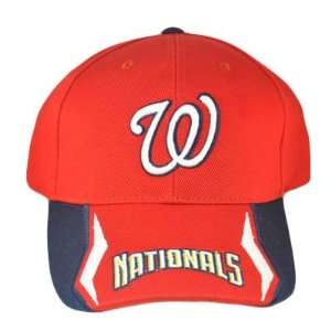   WASHINGTON NATIONALS RED BLUE COTTON HAT CAP NEW: Sports & Outdoors