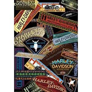  Harley Davidson Collage Estate Flag 