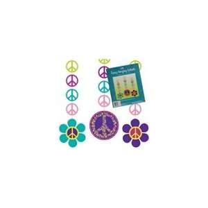  Peace Sign and Flower Danglers: Health & Personal Care