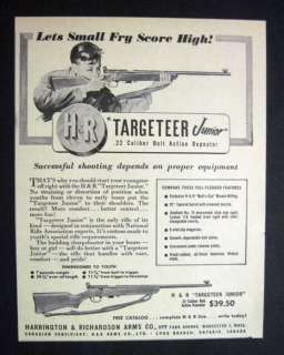 1949 Harrington & Richardson Targeteer Junior Rifle Ad  