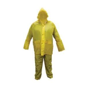  Sas Safety Corp SS6812 Medium Light Weight PVC Rain Suit 