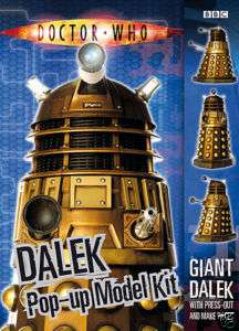 Dr Doctor Who Dalek Pop Up Model Kit Book  
