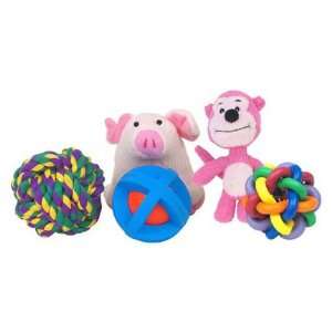  Six Piece Puppy Assorted Toy Set