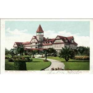  Reprint Santa Monica CA   Hotel Arcadia 1900 1909
