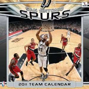  San Antonio Spurs 2011 Wall Calendar: Office Products