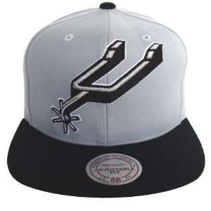  San Antonio Spurs Retro Mitchell & Ness XL Logo Cap Hat Snapback 