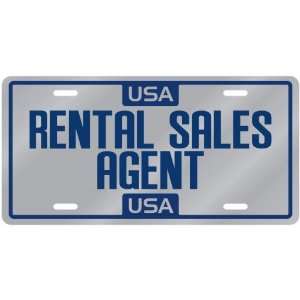  New  Usa Rental Sales Agent  License Plate Occupations 