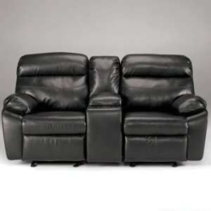  Market Square Saginaw Dual Reclining Glider Loveseat with 