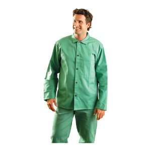  Occunomix Mig Wear Flame Resistant Sateen Jacket 4X Green 