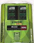 4GB Kingston Memory 2X 2GB DDR2 667 PC2 Laptop RAM New
