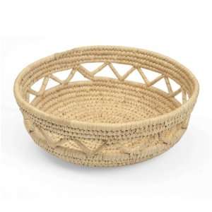 : Date Palm Leaf and Grass Natural Fruit Basket Save the Date! Fruit 