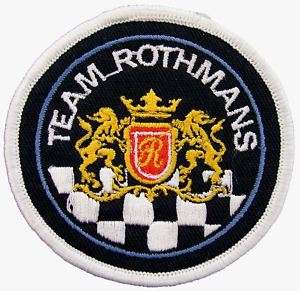 ROTHMANS F1 RACING EMBROIDERED PATCH #05  