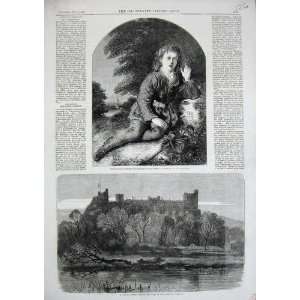  1858 Arundel Castle Duke Norfolk Whittington Highgate 