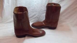 Mens Shoes Cowboy Boots Nocona Ropers Western Nice 9.5 C Tan The 