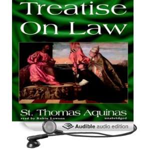   Law (Audible Audio Edition): Saint Thomas Aquinas, Robin Lawson: Books
