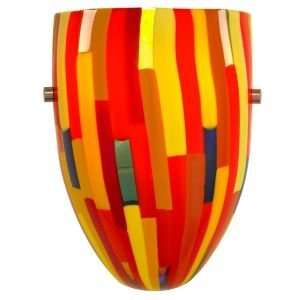  Harlequin Belle Flush Sconce by Oggetti Luce  R033484 