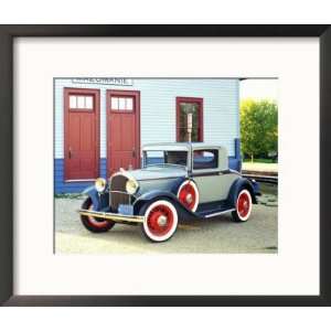  1932 Plymouth Model PA Rumble Seat Coupe Framed 