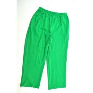    NEW ALFRED DUNNER WOMENS PANTS PROPORTIONED SHORT GREEN 8: Beauty