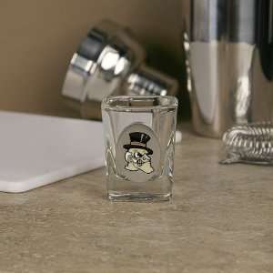   Wake Forest Demon Deacons 2 oz. Square Shot Glass: Sports & Outdoors