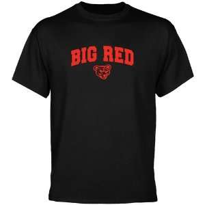  Cornell Big Red Black Mascot Arch T shirt : Sports 