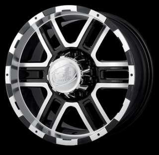 20x9 Black Wheel Alloy Ion Style 179 6x5.5 Tacoma Rim  