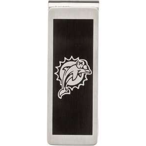  Stainless Steel Miami Dolphins Logo Money Clip Jewelry