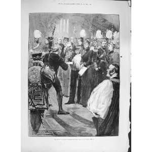   1894 PRINCE WALES OPENING ROYAL COLLEGE MUSIC FINE ART